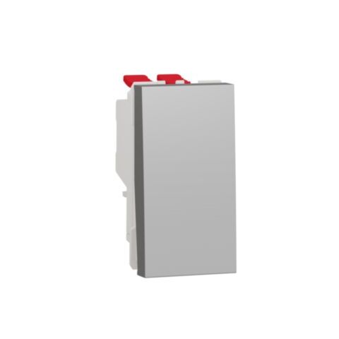 Unica - Přepínač křížový řazení 7, 1M, Aluminium *NU310530