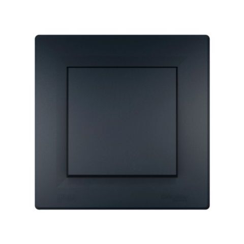 Asfora - Spínač jednopólový řazení 1, IP44, antracit *EPH0100271 Schneider electric