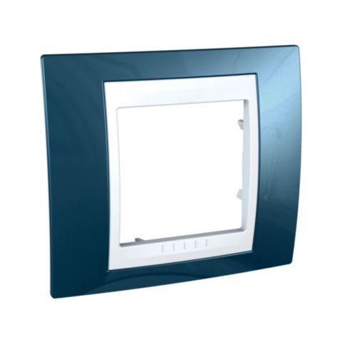 Krycí rámeček Plus jednonásobný,Glacier/polar Unica MGU6002854