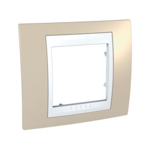 Krycí rámeček Plus jednonásobný,Arena/polar Unica MGU6002867