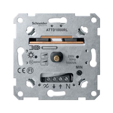 Merten - Mechanismus otočného stmívače pro induktivní zátěž, (60-1000 VA) *MTN5135-0000 Schneider