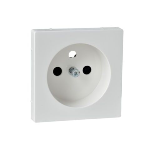 Merten - Centrální deska pro Mechanismus zásuvky se zemnícím kolíkem, System M, Polar *MTN2530-0319 Schneider