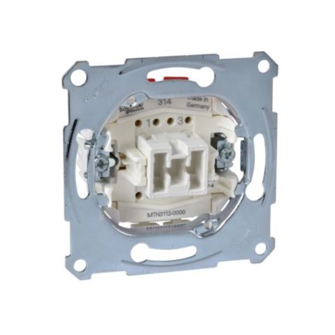 Merten - Mechanismus spínače dvojpólového řazení 2, 10A *MTN3112-0000 Schneider