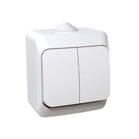 Cedar Plus IP44 - Přepínač sériový řazení 5, bílý *WDE000550 Schneider