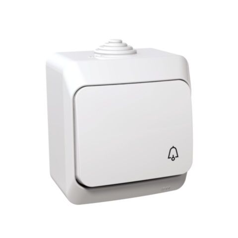 Cedar Plus IP44 - Ovládač tlačítkový řazení 1/0 se symbolem 