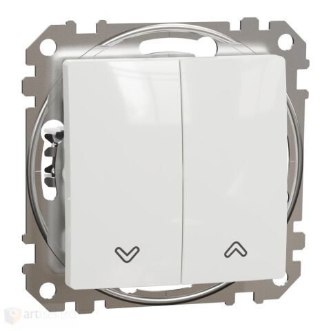 Sedna - Spínač žaluzií bílá *SDD111104 Schneider electric