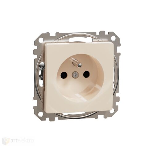Sedna - Zásuvka 230V 16A clonky šroubová béžová *SDD112011 Schneider electric