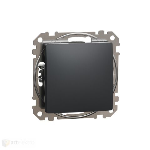 Sedna - Tlačítko střídavé ř.6So antracit *SDD114116 Schneider electric