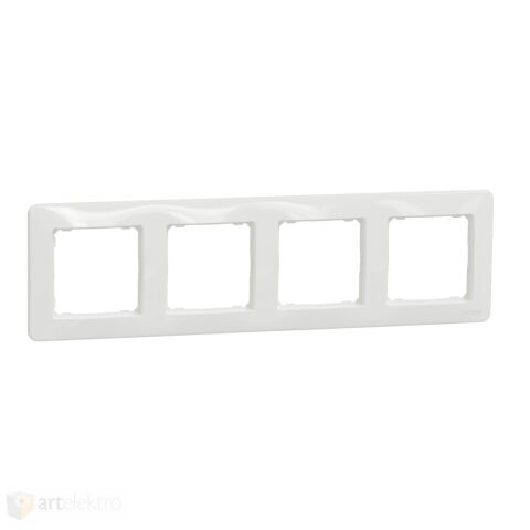 Sedna - Rámeček čtyřnásobný bílá *SDD311804 Schneider electric