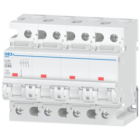 Jistič LVN-80C-4      *OEZ:42285