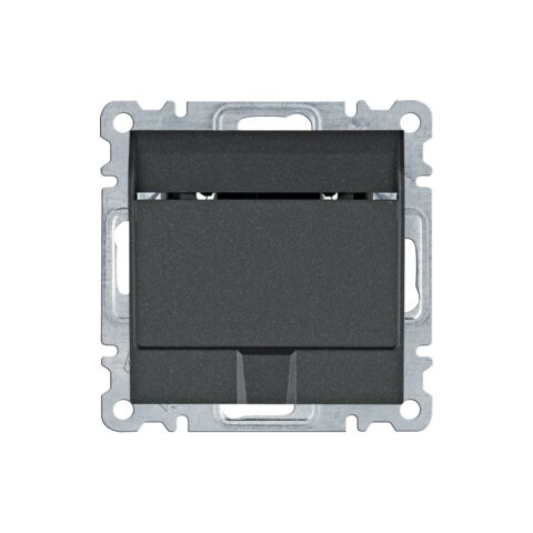 Hager WL0513 Spínač hotelové karty, černá mat
