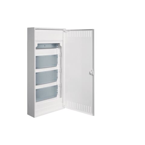 Hager VA48NWB Rozvodnice nástěnná volta, 4-řadá, multimediální, MP, s perf.dveřmi