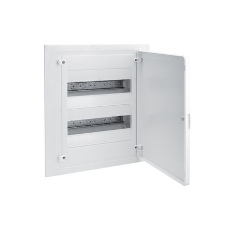 Hager VF212PS Rozvodnice zapuštěná golf, IP40, 2-řadá, 24 mod., plná dvířka, bezšr. svorky