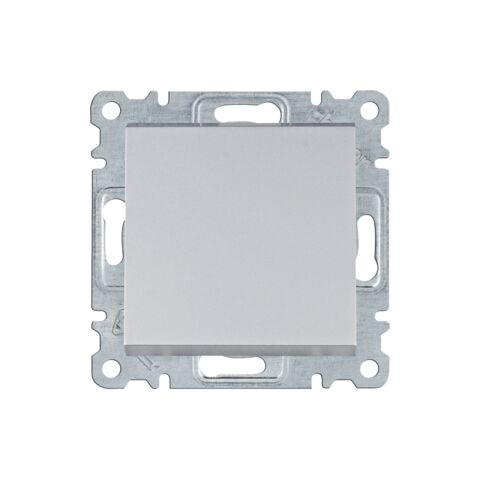 Hager WL0032 Přepínač křížový, řazení 7, stříbrná mat