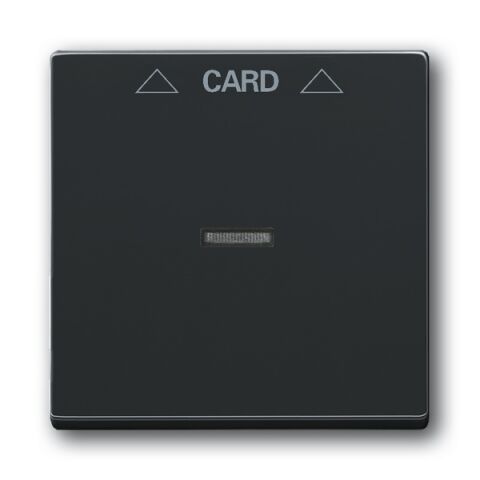 Future® linear 2CKA001710A3639 kryt spínače kartového, s čirým průzorem barva antracitová ABB