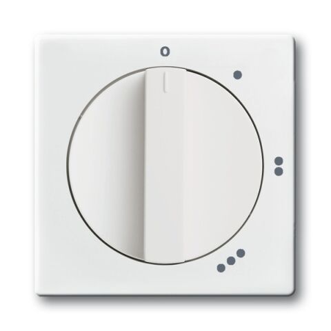 Future® linear 2CKA001710A3646 kryt spínače s otočným ovladačem, pro 3stup. spínač s nul. polohou studio barva bílá ABB