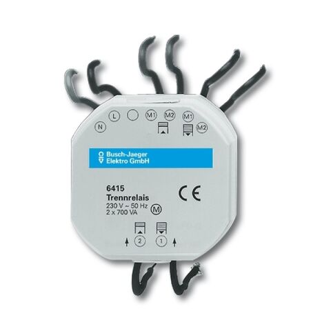 Relé rozdělovací 6410-0-0302 Busch-Jalousiecontrol (typ 6415)