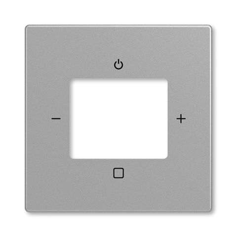 Future® linear 2CKA008200A0264 kryt zesilovače s tunerem nebo internetového rádia Busch-iNet barva ušlechtilá ocel ABB