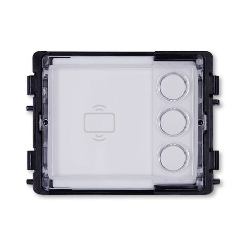 Welcome Midi Modul tlačítkový, 3násobný, se snímačem IC karet (135 mm) *2TMA130160N0008  ABB