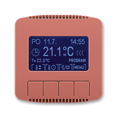 Tango 3292A-A10301 R2 termostat univerzální programovatelný (ovládací jednotka)barva vřesová červená *ABB