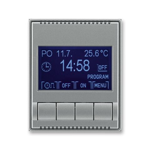 Time® 3292E-A20301 36  hodiny spínací programovatelné (ovládací jednotka) barva ocelová ABB