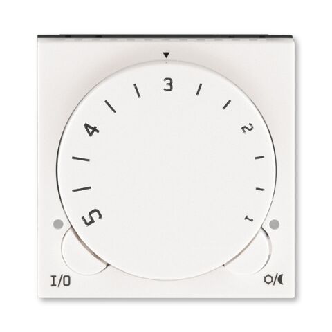 Levit®M 3292H-A10101 68 termostat univerzální s otočným nastavením teploty (ovl. jednotka) barva perleťová / ledová bílá ABB