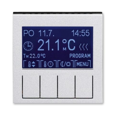 Levit®M 3292H-A10301 70 termostat univerzální programovatelný (ovládací jednotka) barva titanová / kouřová černá ABB