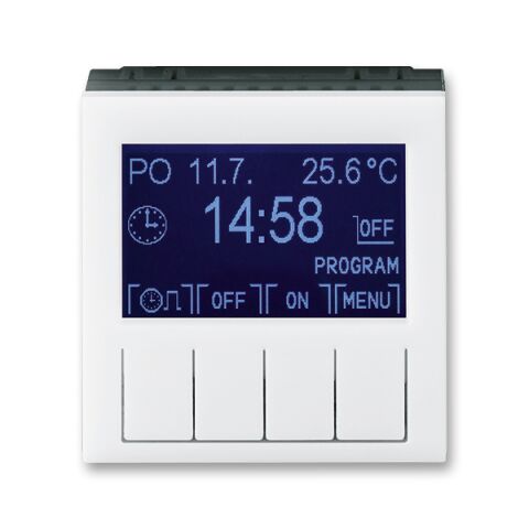 Levit® 3292H-A20301 62 hodiny spínací programovatelné (ovládací jednotka)barva bílá / kouřová černá  *ABB