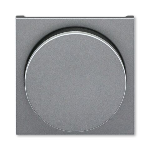 Levit®M 3294H-A00123 69 kryt stmívače s otočným ovladačem, s upevňovací maticí barva ocelová / kouřová černá ABB