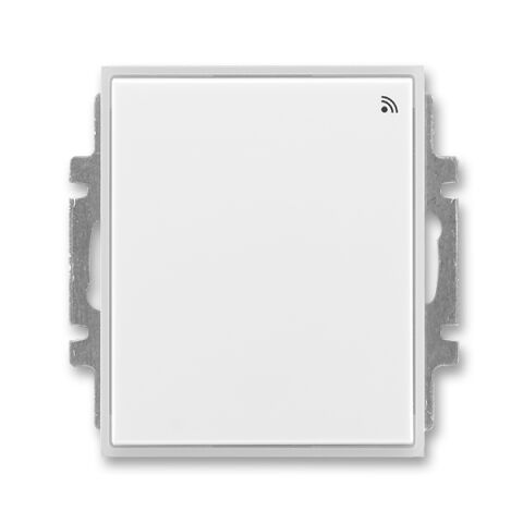 Element® 3299E-A23108 01 spínač s krátkocestným ovladačem, s přijímačem RF signálu, 868 MHz barva bílá / ledová bílá ABB