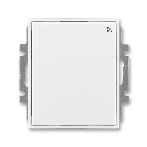 Element® 3299E-A23108 03 spínač s krátkocestným ovladačem, s přijímačem RF signálu, 868 MHz barva bílá / bílá ABB