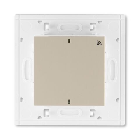Levit® 3299H-A21908 18 vysílač RF jednonásobný, nástěnný, 868 MHz barva  macchiato / bílá * ABB