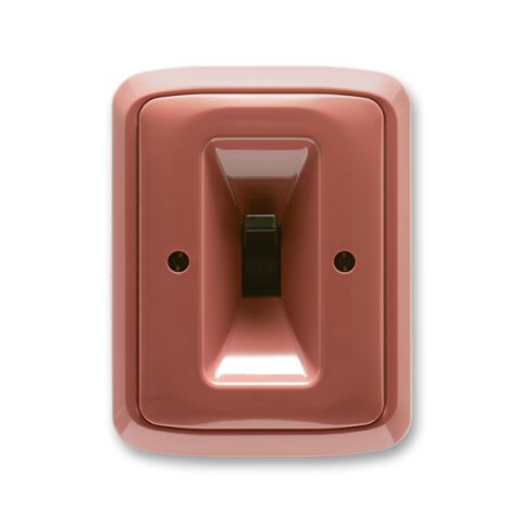 Tango 3425A-0344 R2 spínač trojpólový s krytem a instalační krabicí se sponou barva vřesová červená *ABB