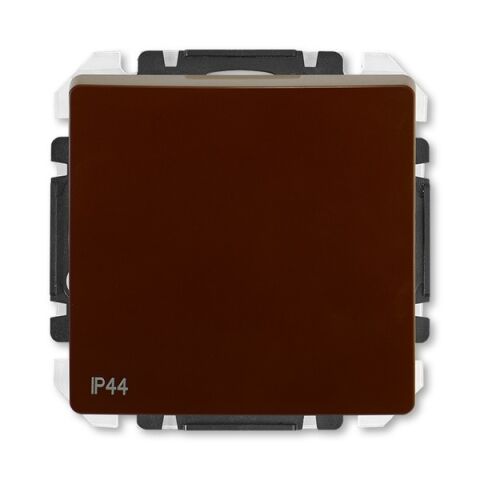 Swing® 3557G-A07940 H1 přepínač křížový, s krytem, řazení 7, s drápky, IP44 barva hnědá *ABB