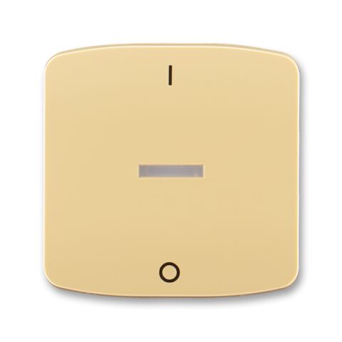 Tango 3558A-A655 D kryt spínače jednoduchý, s průzorem, pro řazení 2S barva béžová *ABB