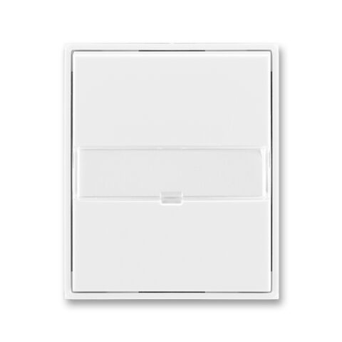 Element® 3558E-A00610 03 kryt spínače jednoduchý, s popisovým polem barva bílá / bílá ABB
