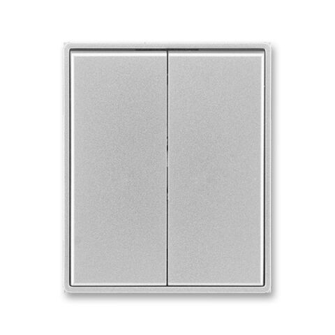 Time® 3558E-A00652 08 kryt spínače dělený barva titanová ABB