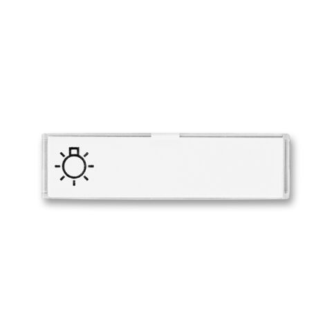 Element® 3558E-A10/2 pole popisové, se symbolem světla  ABB