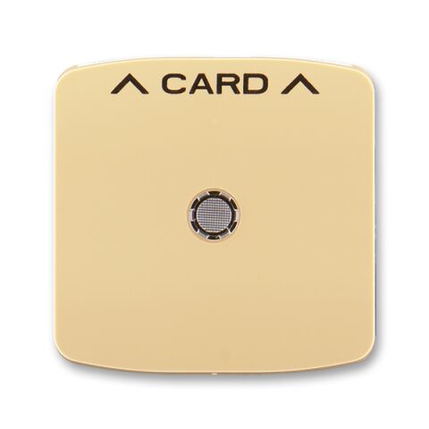 Tango 3559A-A00700 D kryt spínače kartového, s čirým průzorem barva béžová *ABB