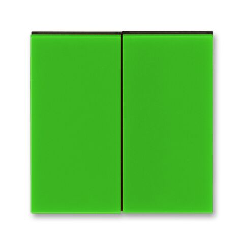 Levit® 3559H-A00652 67 kryt  spínače kolébkového dělený barva  zelená / kouřová černá * ABB