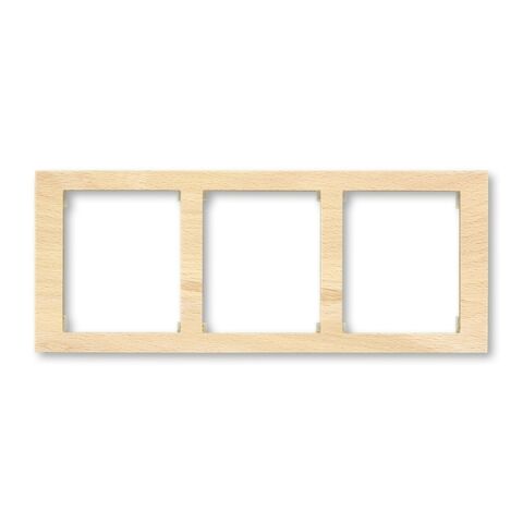 Time®Arbo 3901F-A50130 50J rámeček trojnásobný, vodorovný barva přírodní javor ABB