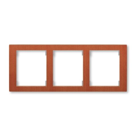 Time®Arbo 3901F-A50130 52J rámeček trojnásobný, vodorovný barva třešeň ABB