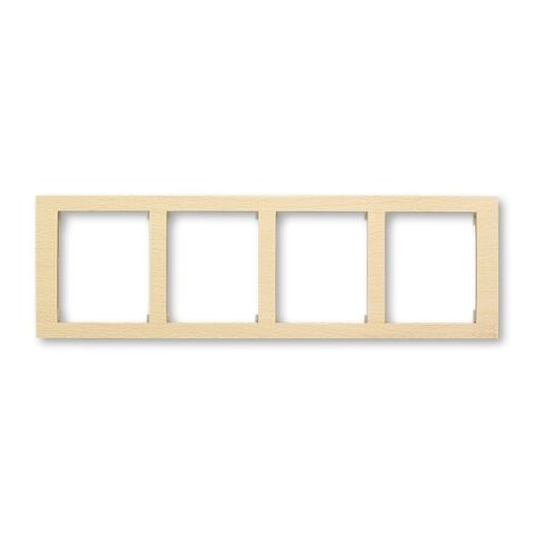 Time®Arbo 3901F-A50140 50J rámeček čtyřnásobný, vodorovný barva přírodní javor ABB