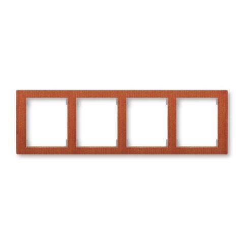 Time®Arbo 3901F-A50140 52J rámeček čtyřnásobný, vodorovný barva třešeň ABB