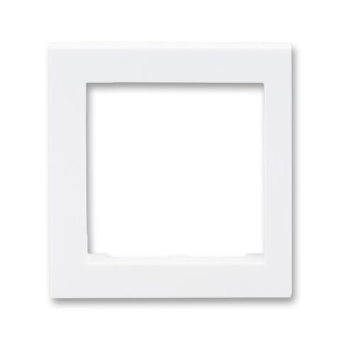 Levit® 3901H-A00255 03 kryt  rámečku s otvorem 55x55, krajní barva  bílá *ABB