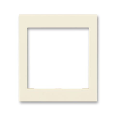 Levit® 3901H-A00355 17 kryt  rámečku s otvorem 55x55, střední barva slonová kost * ABB