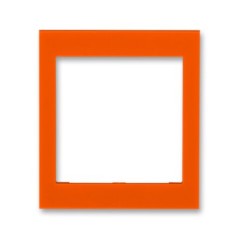Levit® 3901H-A00355 66 kryt  rámečku s otvorem 55x55, střední barva  oranžová * ABB