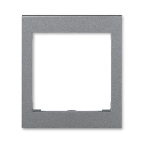 Levit®M 3901H-A00355 69 kryt rámečku s otvorem 55x55, střední barva ocelová ABB