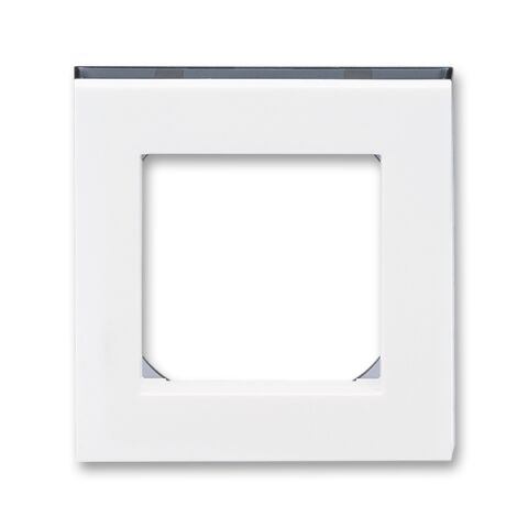 Levit® 3901H-A05010 62 rámeček   jednonásobný barva  bílá / kouřová černá * ABB
