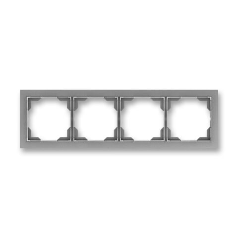 Neo®Tech 3901M-A00140 36  rámeček čtyřnásobný, pro vodorovnou i svislou montáž barva ocelová ABB